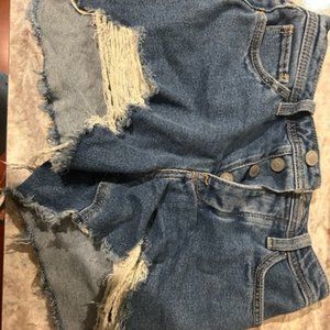 Jean Shorts Womens